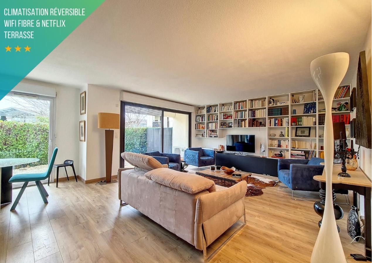 Ღ Le Patio Castanet • T3 Avec Terrasse Ღ Avec Climatisation Appartement Buitenkant foto