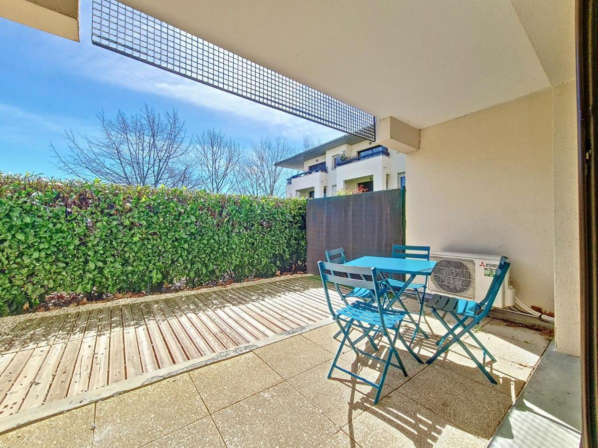 Ღ Le Patio Castanet • T3 Avec Terrasse Ღ Avec Climatisation Appartement Buitenkant foto